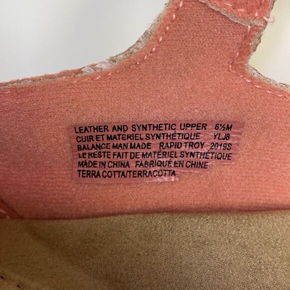 Earth Origins Rapid Troy Terra Cotta Suede Sneaker Mary Jane Size 6.5 - Picture 9 of 13